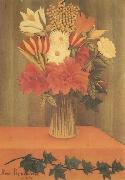 Henri Rousseau Bouquet of Flowers oil